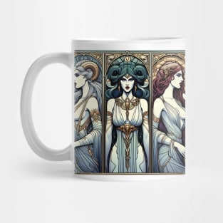 Bad Girl Triptych: Lilith, Medusa, and Jezebel Mug